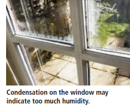 窗户湿度